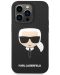 Калъф Karl Lagerfeld - MS Karl Head, iPhone 14 Pro Max, черен - 1t